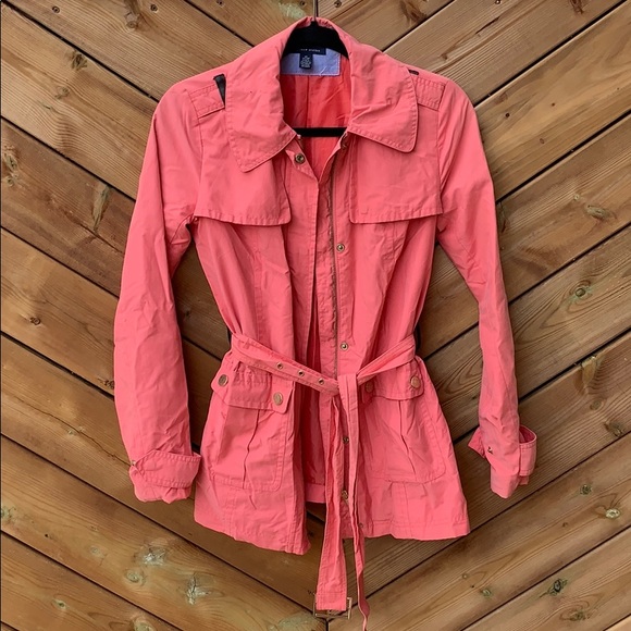 Tommy Hilfiger Pink Lightweight Coat, Fall / Spring x-small - Picture 1 of 8